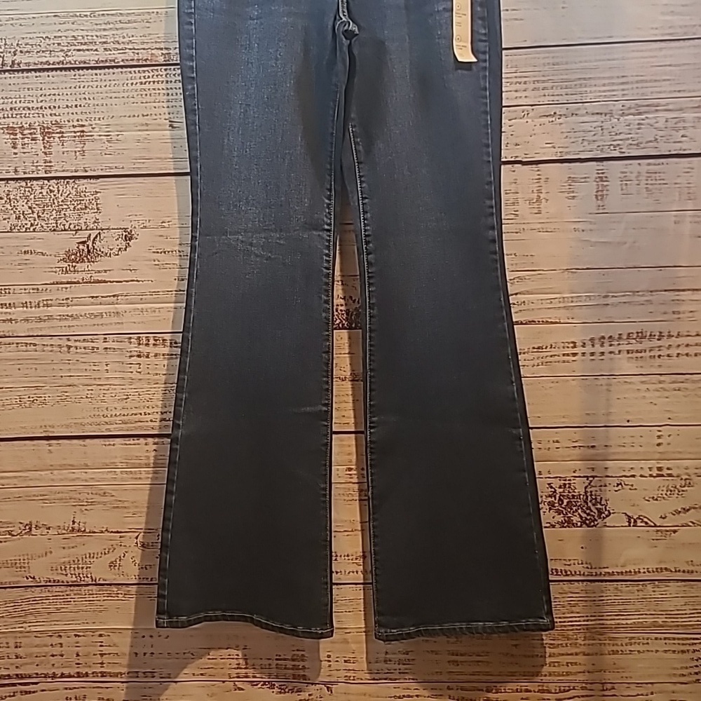 Universal thread high rise flare denim jeans - Picture 2 of 10